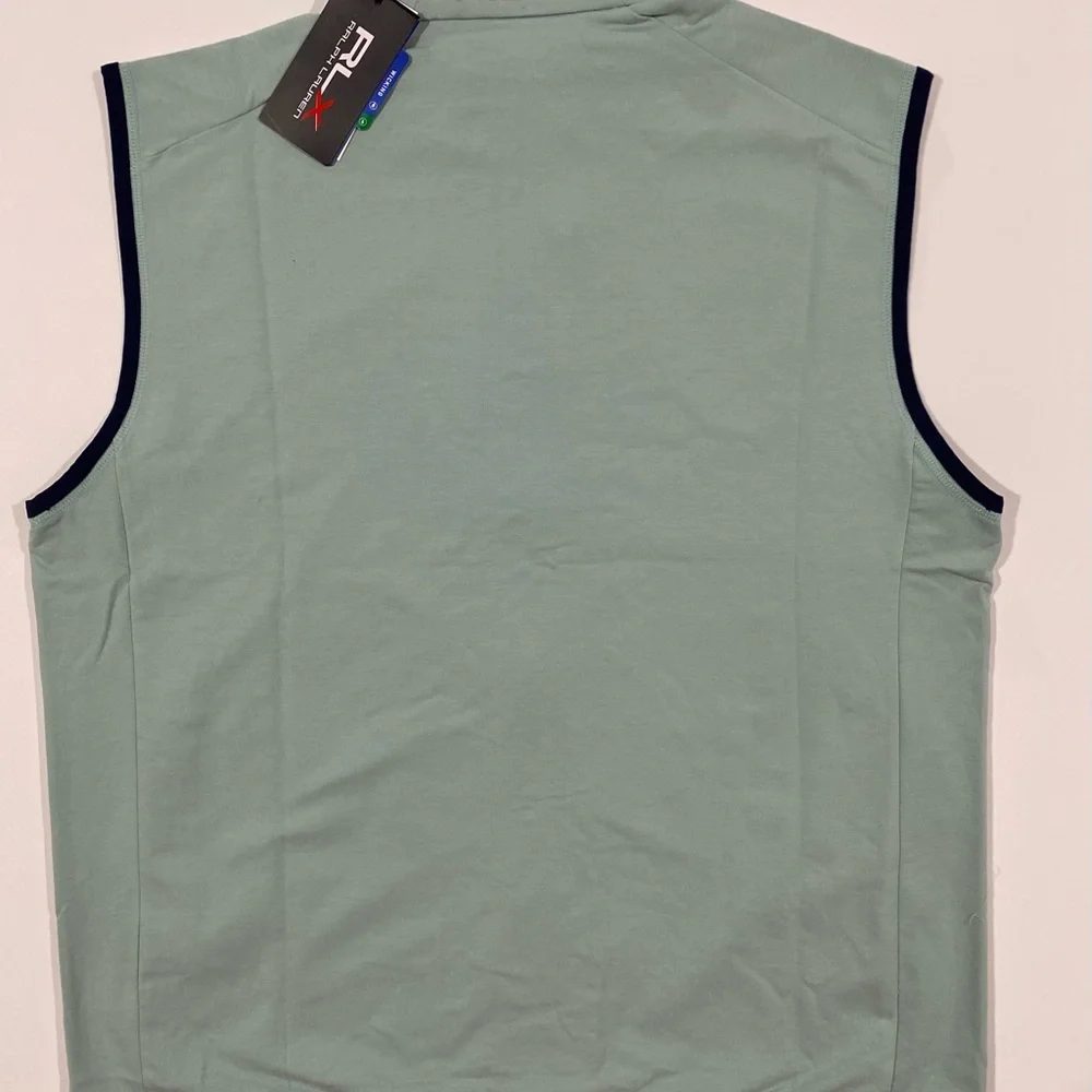 Ralph Lauren Gray Performance Vest with Mock Neck - Picture 6 of 7